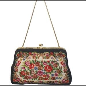 Floral hand bag